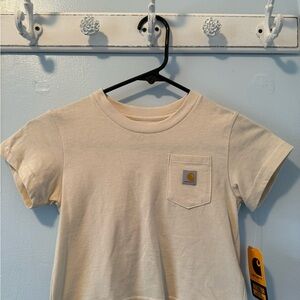 Carhartt Kids Cream Short Sleeve Tee